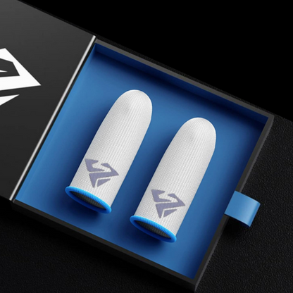 Manchons respirants pour doigts, 2 pièces, gants de jeu anti-transpiration, protège-doigts pour jeux mobiles, modèle P82F