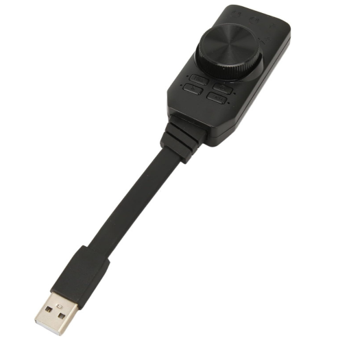 Carte son de jeu d'ordinateur USB externe 7.1 canaux, carte audio externe pour jeu PUBG, adaptateur USB 3.5 mm, Plug and Play pour PC portable