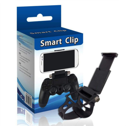 Support de téléphone portable pour manette PS4, poignée de montage pour PlayStation 4, clip de fixation pour smartphone, compatible Samsung S9/S8 et plus