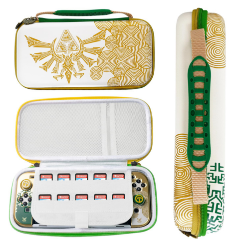 Nouveau sac de rangement portable pour Nintendo Switch OLED, étui de transport rigide avec boîte à cartes, accessoire de voyage pour console NS