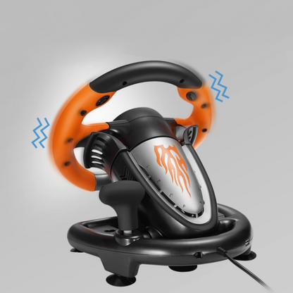 PXN V3II – Racing Wheel with Pedals, Vibration Game Controller for Xbox One, PC, PS3, PS4, Nintendo Switch